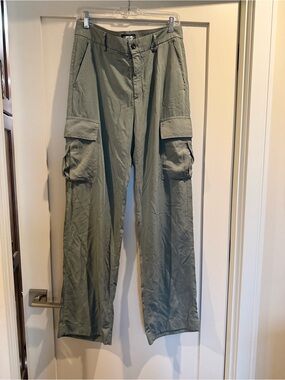 Masons Victoria cargo pants in olive